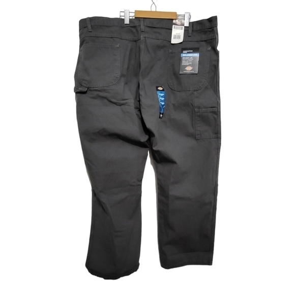 Dickies Grey Carpenter Pants 48W×30L Men's Relaxed Fit - Picture 3 of 9